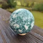 Seelenstein-Spezialstein-Baum-Achat-Kugel-XL