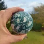 Seelenstein-Spezialstein-Baum-Achat-Kugel-XL