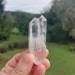 Seelenstein-Spezialstein-Bergkristall-Doppelender