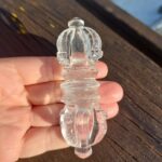 Seelenstein-Spezialstein-Bergkristall-Dorje