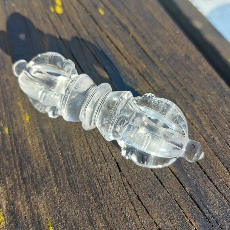 Seelenstein-Spezialstein-Bergkristall-Dorje