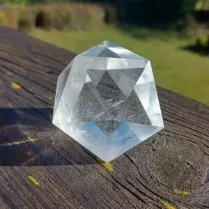 Seelenstein-Spezialstein-Bergkristall-Ikosaeder