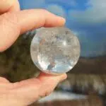 Seelenstein-Spezialstein-Bergkristall-Kugel
