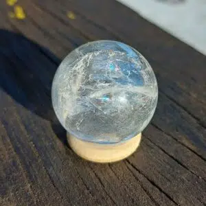 Seelenstein-Spezialstein-Bergkristall-Kugel