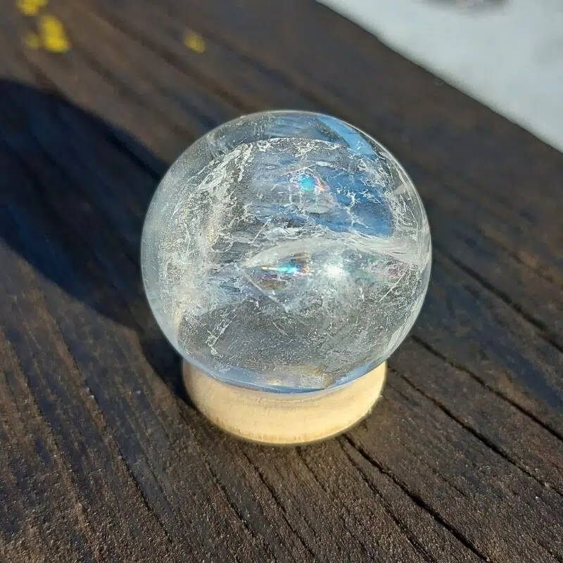 Seelenstein-Spezialstein-Bergkristall-Kugel