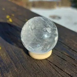 Seelenstein-Spezialstein-Bergkristall-Kugel