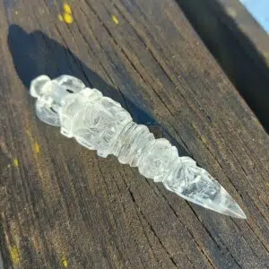 Seelenstein-Spezialstein-Bergkristall-Phurba