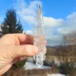 Seelenstein-Spezialstein-Bergkristall-Phurba