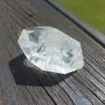 Seelenstein-Spezialstein-Bergkristall-Rutil-Doppelender