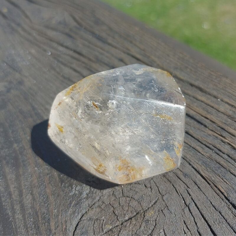 Seelenstein-Spezialstein-Bergkristall-Rutil-Prisma