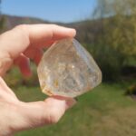 Seelenstein-Spezialstein-Bergkristall-Rutil-Prisma