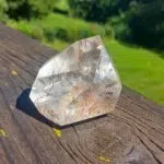 Seelenstein-Spezialstein-Bergkristall-Rutil-Stück