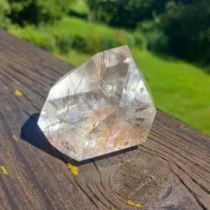 Seelenstein-Spezialstein-Bergkristall-Rutil-Stück