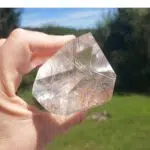 Seelenstein-Spezialstein-Bergkristall-Rutil-Stück