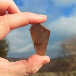 Seelenstein-Spezialstein-Bergkristall-Rutil-Stück