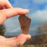 Seelenstein-Spezialstein-Bergkristall-Rutil-Stück