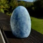 Seelenstein-Spezialstein-Calcit-blau-Freiform