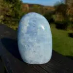 Seelenstein-Spezialstein-Calcit-blau-Freiform