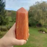 Seelenstein-Spezialstein-Calcit-orange-Spitze1-2 Seelenstein-Spezialstein-Calcit-orange-Spitze