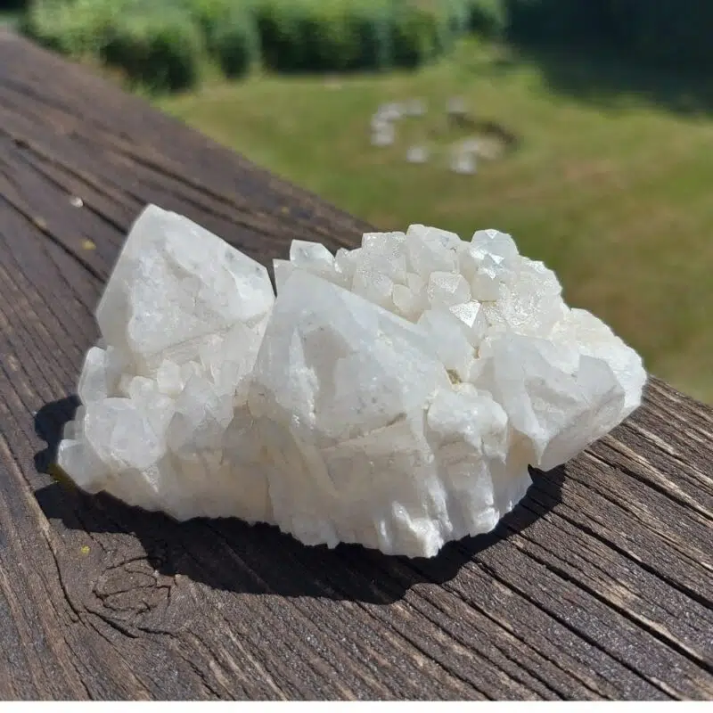 Seelenstein-Spezialstein-Candle-Quartz-Cluster