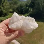 Seelenstein-Spezialstein-Candle-Quartz-Cluster