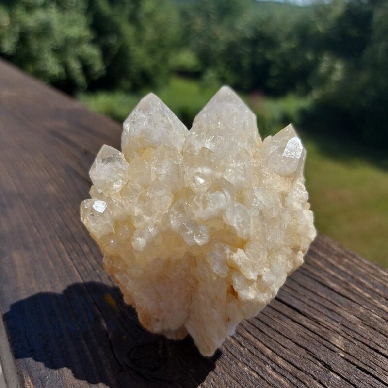 Seelenstein-Spezialstein-Candle-Quartz-Cluster