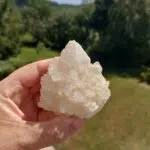 Seelenstein-Spezialstein-Candle-Quartz-Cluster