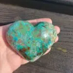 Seelenstein-Spezialstein-Chrysokoll-Herz