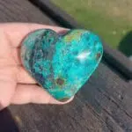 Seelenstein-Spezialstein-Chrysokoll-Herz