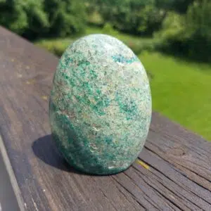 Seelenstein-Spezialstein-Chrysokoll-Malachit-Freiform