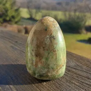 Seelenstein-Spezialstein-Chrysopras-Freiform