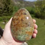 Seelenstein-Spezialstein-Chrysopras-Freiform