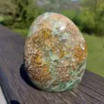 Seelenstein-Spezialstein-Chrysopras-Freiform