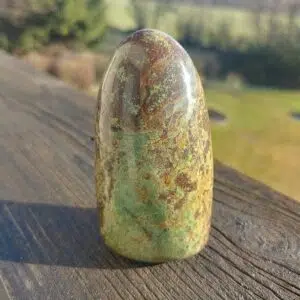 Seelenstein-Spezialstein-Chrysopras-Freiform