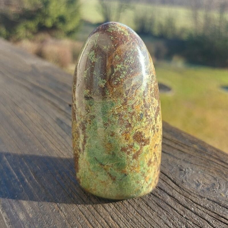 Seelenstein-Spezialstein-Chrysopras-Freiform