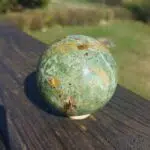 Seelenstein-Spezialstein-Chrysopras-Kugel