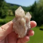 Seelenstein-Spezialstein-Citrine-Rauchquarz-Cluster