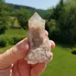 Seelenstein-Spezialstein-Citrine-Rauchquarz-Cluster