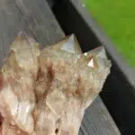 Seelenstein-Spezialstein-Citrine-Rauchquarz-Cluster