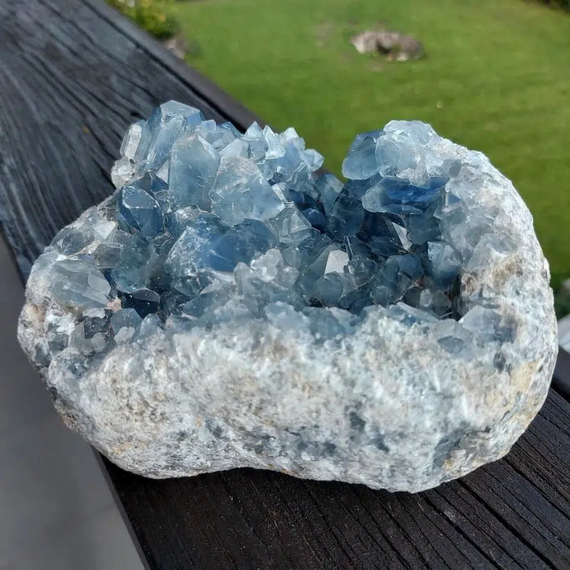 Seelenstein-Spezialstein-Coelestin-gross-Cluster Seelenstein-Spezialstein-Coelestin-gross-Cluster