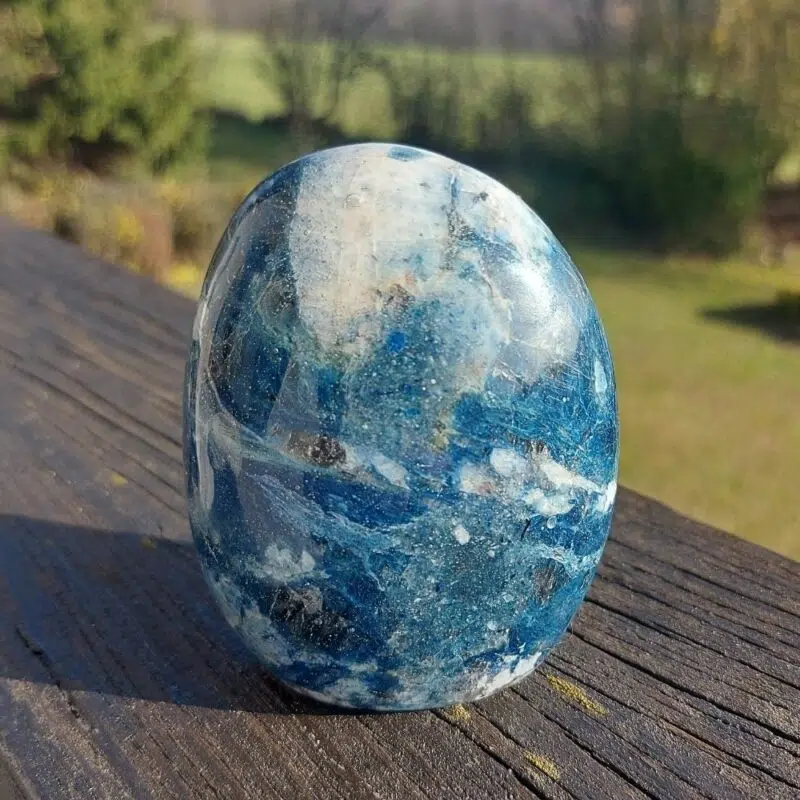 Seelenstein-Spezialstein-Dumortierit-Freiform