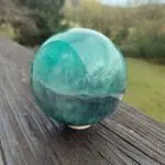 Seelenstein-Spezialstein-Fluorit-Kugel