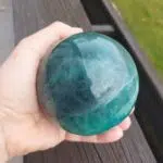 Seelenstein-Spezialstein-Fluorit-Kugel