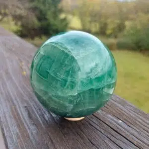 Seelenstein-Spezialstein-Fluorit-Kugel