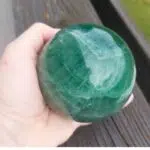 Seelenstein-Spezialstein-Fluorit-Kugel