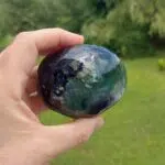 Seelenstein-Spezialstein-Fluorit-Regenbogen-Freiform-3-2 Seelenstein-Spezialstein-Fluorit-Regenbogen-Freiform