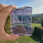 Seelenstein-Spezialstein-Fluorit-Regenbogen-Stueck