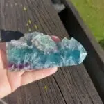 Seelenstein-Spezialstein-Fluorit-Regenbogen-Stueck