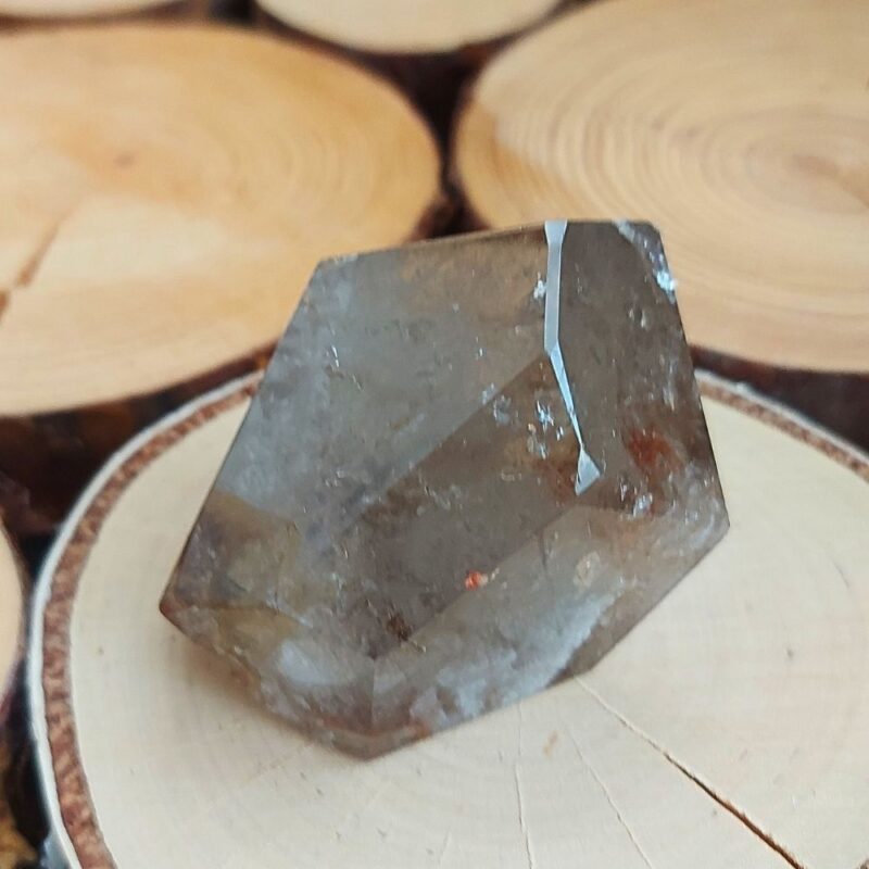 Seelenstein-Spezialstein-Gartenquarz-Rauchquarz-Stueck