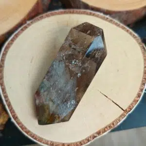 Seelenstein-Spezialstein-Gartenquarz-Rauchquarz-Stueck